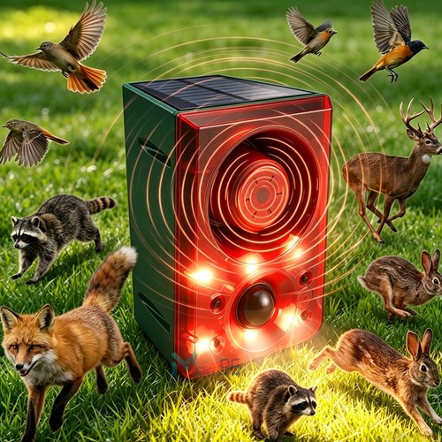 Solar outdoor motion sensor - solar,